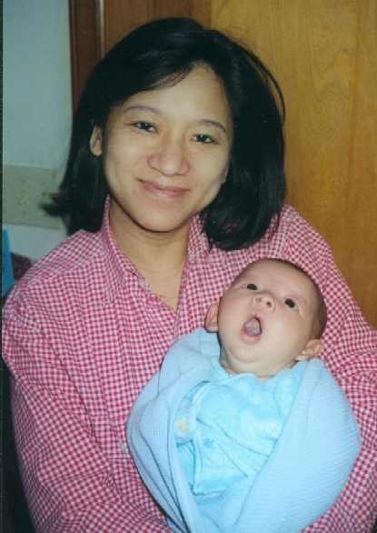 Mom and son