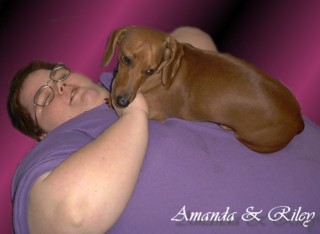 Amanda and Riley