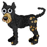 Mystery was hexed by Velvet Paws. 