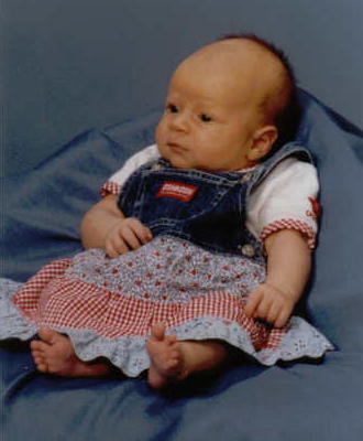 Ellie at 1 month