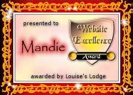 Louise's Lodge Website Excellence Award