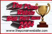 The PCman Website Award