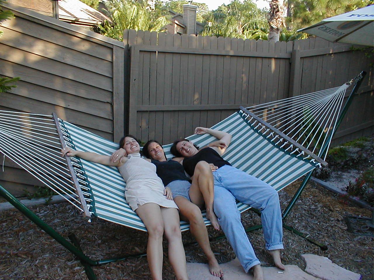 Just chillin in the hammock