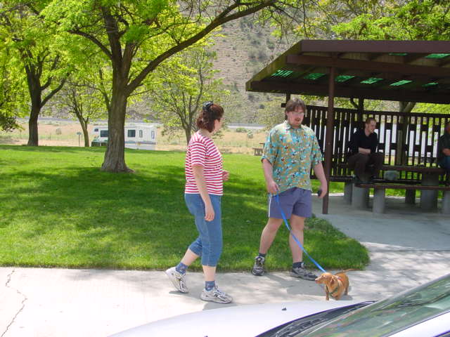 Michelle, Jon, and Pootie