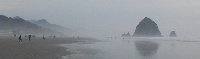 Haystack Rock panorama