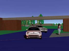 Acceso peatonal