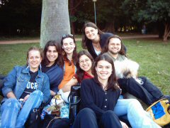 Minhas amigas da Redenção - Clarisse, Renata, Cris e Daiane + seus amigos