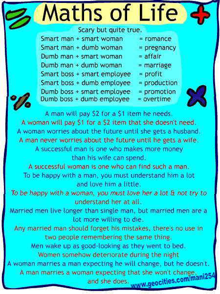 maths of life