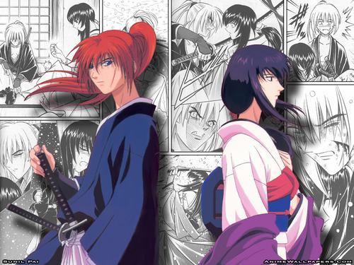 Kenshin e Tomoe
