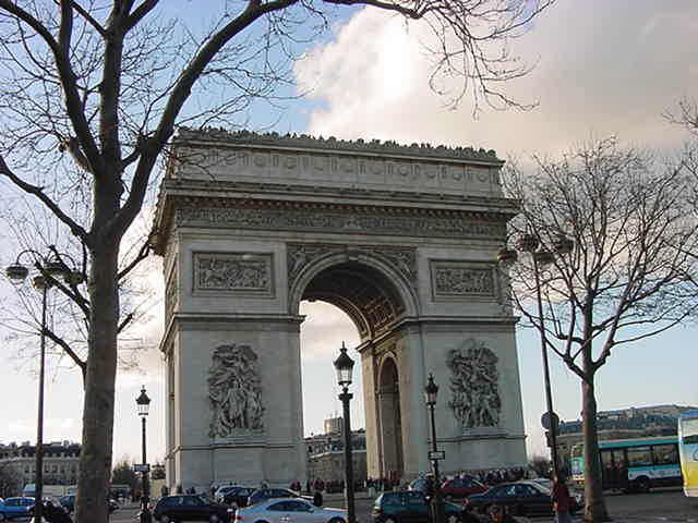 The Arc de Triumph