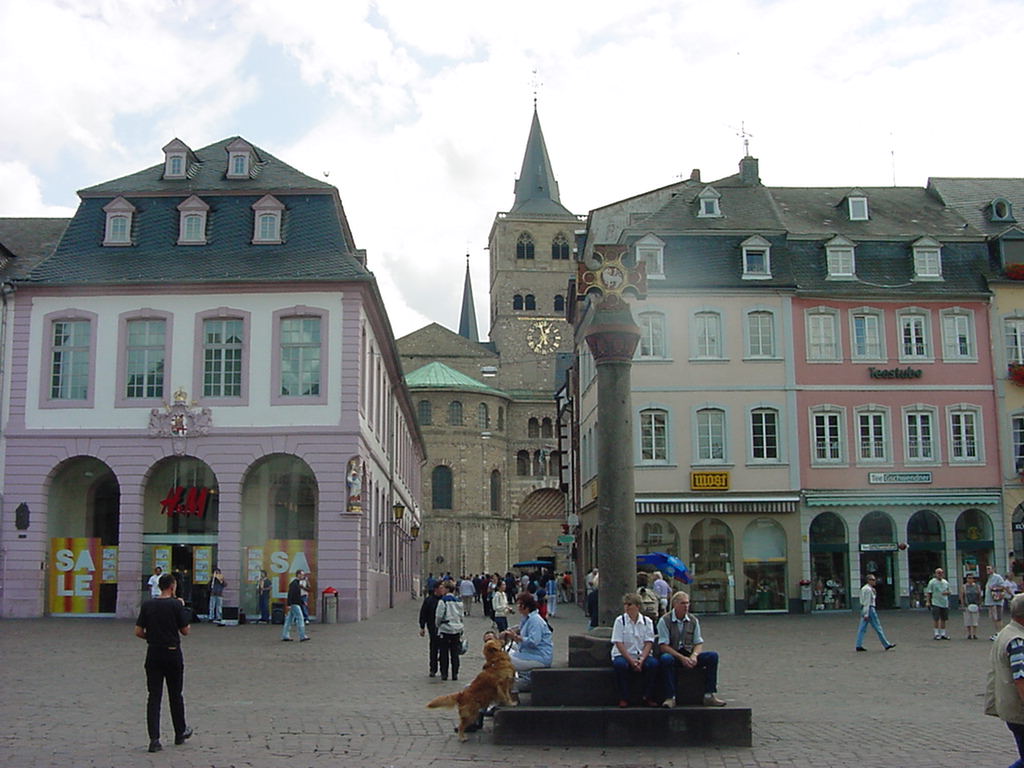 The town square.