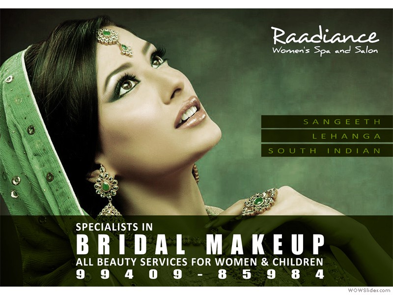 Radiance Women Spa & Salon Leaflet Design