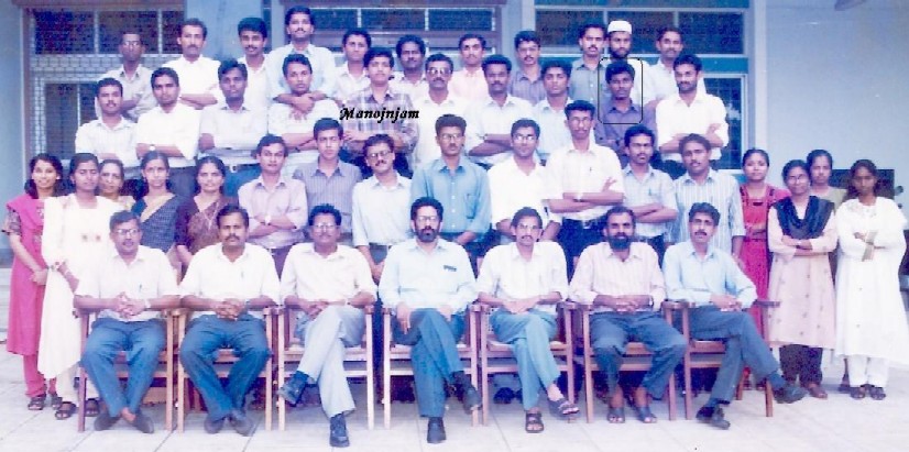  All the Geophysics batches untill 1998, infront of CUSAT lakeside campus building 