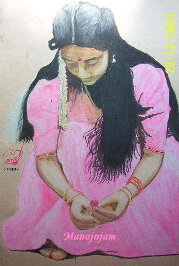 
'A Malayalee Girl'

One of my Paintings!
