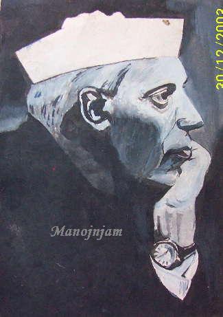 
'Nehruji'

One of my Paintings!

