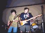 Jonk, Frick and Rick on Civic Center Stage