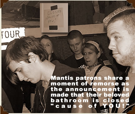 Sad faces - closed "cause of you!"