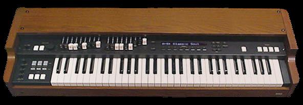 Especifica��es t�cnicas do Korg CX-3