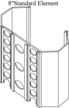 8 inch Standard Element