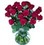 fresh red roses