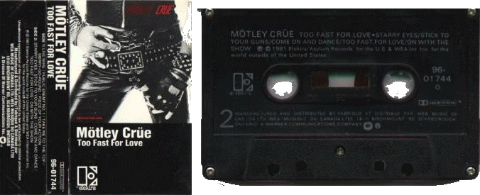 Mötley Crüe - Too Fast For Love -  Music