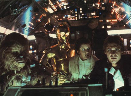 They try to escape from Hoth!!