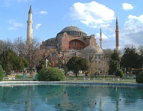 Aya Sofia, one of the most-photographed sites in all of Turkey