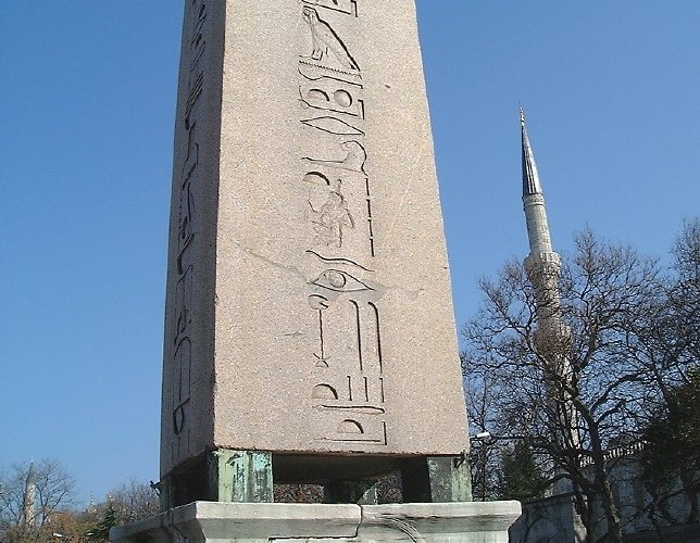  A bit of the obelisk, closer up 