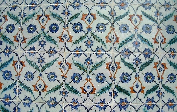  Tilework at Topkapi Palace 