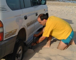 Shovelling Sand