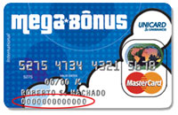 cartao mega bonus