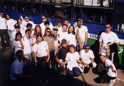 Chegada de caravana de cidades visinhas