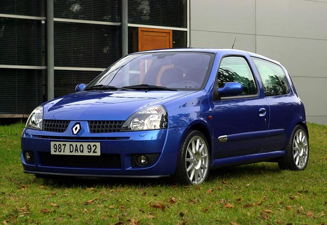 Clio Sport se front