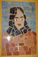 Mosaico representando Nh� Chica