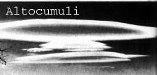 Nuvole: altocumuli
