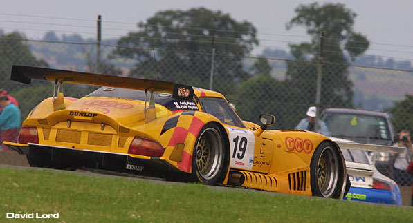 LM600 back at Donnington, for BRDC series.