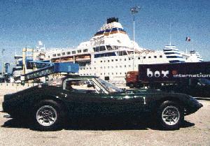 My Car on the way to Le Mans 1996
