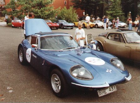 Wooden chassised Volvo engined GT