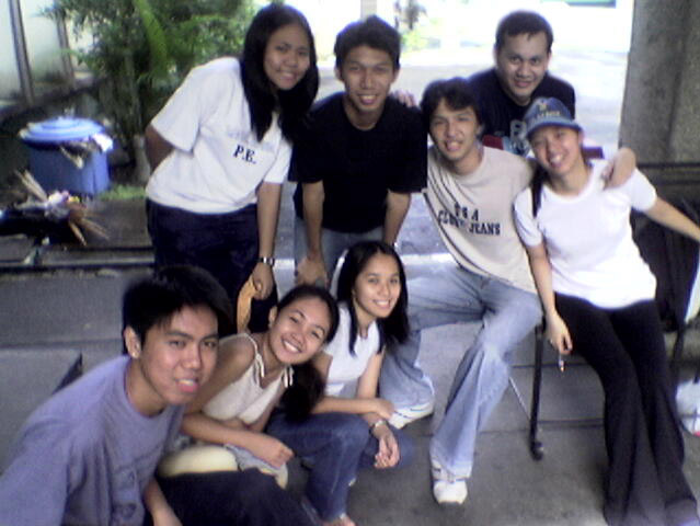 I am with my batchmates in UPJC!