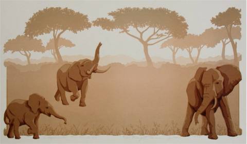 Elephants On Parade