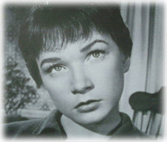 Shirley MacLaine, with her cropped hairdo in the Hitchcock film 'The Trouble With Harry'