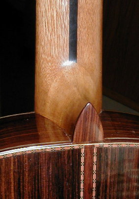 detail work on the back