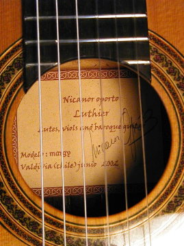 The modelo of my guitar is 