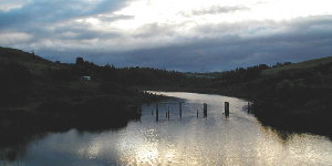 Dusk falls on the Island of Chilo�