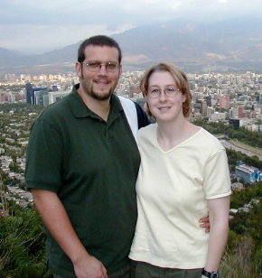 Peter and Dawn on Cerro San Crist�bal