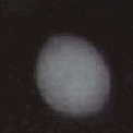 Closeup of the large globe on the lower left side.