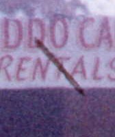 An unexplained transparent object.