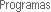 Programas de Estudio
