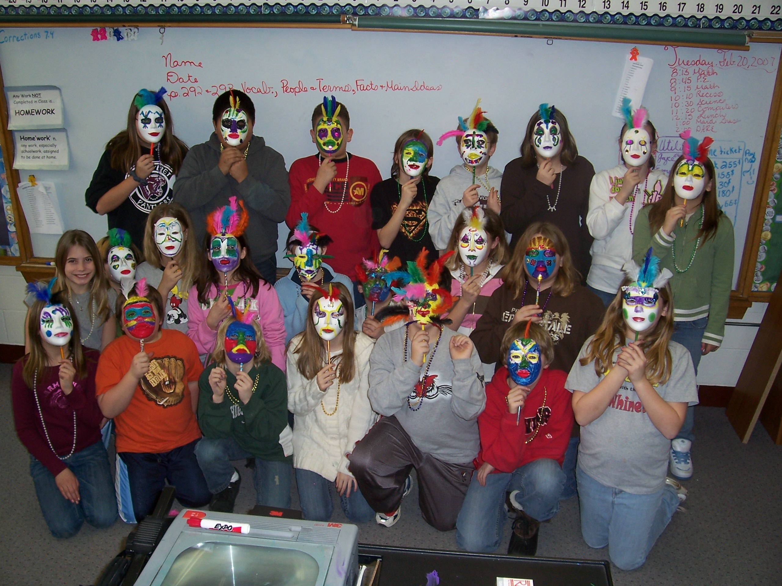 masked class