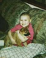Me and my new puppy!